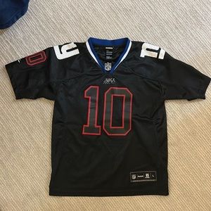 Youth Large retro Reebok Eli Manning Giants Jersey
